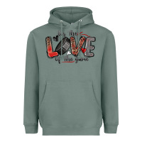 For The Love Of The Game Hockey Heavyweight Hoodie | Teevron