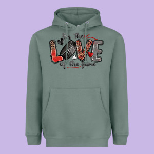 For The Love Of The Game Hockey Heavyweight Hoodie Designed By Zillion Design Studio