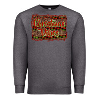 Charcoal Heather Christmas vibes Premium Sweatshirt - RanaPortraitStore
