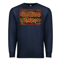 Navy Christmas vibes Premium Sweatshirt - RanaPortraitStore