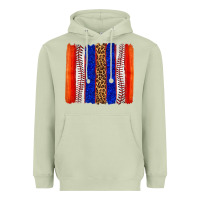 Matcha baseball brush strokes Heavyweight Hoodie - texasbilliewilder