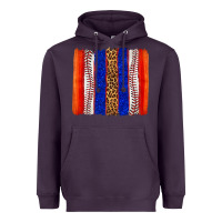Plum baseball brush strokes Heavyweight Hoodie - texasbilliewilder