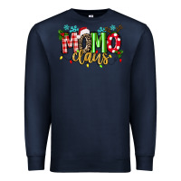 Navy Momo Claus Premium Sweatshirt - texasbilliewilder