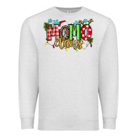 Oatmeal Heather Momo Claus Premium Sweatshirt - texasbilliewilder