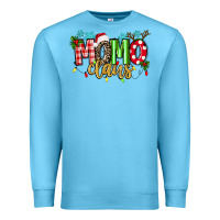 Ocean Blue Momo Claus Premium Sweatshirt - texasbilliewilder
