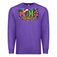 Purple Momo Claus Premium Sweatshirt - texasbilliewilder