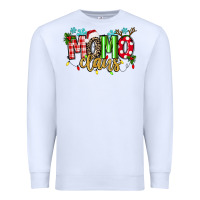 White Momo Claus Premium Sweatshirt - texasbilliewilder
