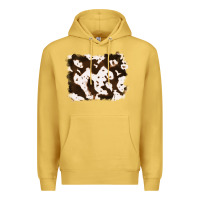Antique Gold cowhide Premium Hoodie - RanaPortraitStore