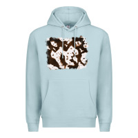 Blue Mist cowhide Premium Hoodie - RanaPortraitStore