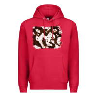 Cardinal cowhide Premium Hoodie - RanaPortraitStore