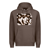 Coffee cowhide Premium Hoodie - RanaPortraitStore