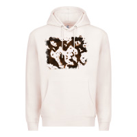 Pale Pink cowhide Premium Hoodie - RanaPortraitStore