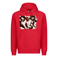 Red cowhide Premium Hoodie - RanaPortraitStore