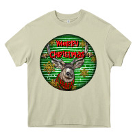 Mossy mule buck deer head christmas Heavy Core Tee - LillyAllenDesigns