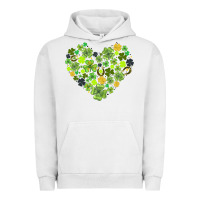 Pigment Lunar Rock heart shaped clover Urban Hoodie - AdoDesignShop