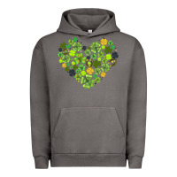 Pigment Tornado heart shaped clover Urban Hoodie - AdoDesignShop