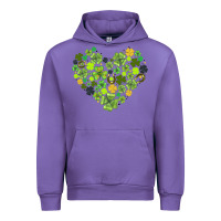 Tulip heart shaped clover Urban Hoodie - AdoDesignShop