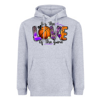 For The Love Of The Game Basketball Heavyweight Hoodie | Teevron