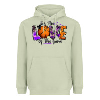 Matcha for the love of the game basketball Heavyweight Hoodie - Zillion Design Studio