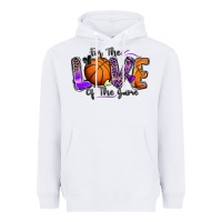 White for the love of the game basketball Heavyweight Hoodie - Zillion Design Studio
