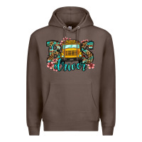 Coffee school bus driver Premium Hoodie - Jasminsmagicworld