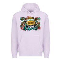 Lilac school bus driver Premium Hoodie - Jasminsmagicworld