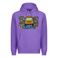 Purple school bus driver Premium Hoodie - Jasminsmagicworld