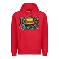 Red school bus driver Premium Hoodie - Jasminsmagicworld