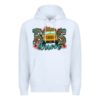 White school bus driver Premium Hoodie - Jasminsmagicworld