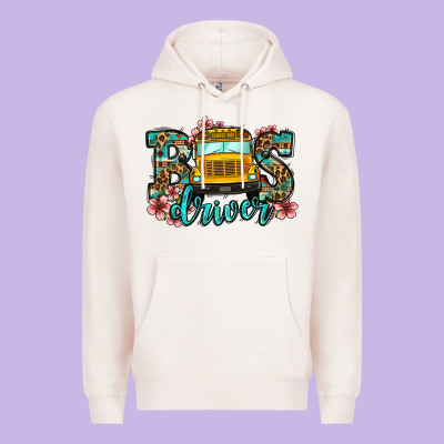 School Bus Driver Premium Hoodie Designed By Jasminsmagicworld