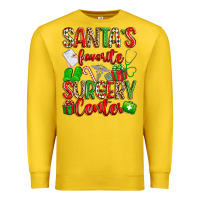 Lemon Santa's Favorite Surgery Center png sublimation de Premium Sweatshirt - texasbilliewilder