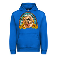 Cobalt golden retriever rainbow Urban Hoodie - Artiststas