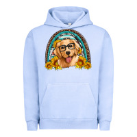 Pigment Grape Ice golden retriever rainbow Urban Hoodie - Artiststas