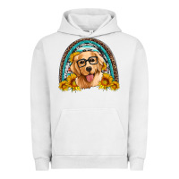 Pigment Lunar Rock golden retriever rainbow Urban Hoodie - Artiststas