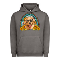 Pigment Tornado golden retriever rainbow Urban Hoodie - Artiststas