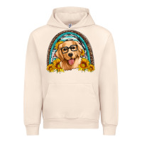 Sandshell golden retriever rainbow Urban Hoodie - Artiststas