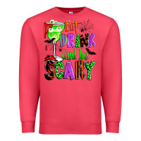 Cardinal eat drink and be scary Premium Sweatshirt - Zillion Design Studio