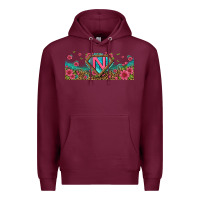 Burgundy super nurse libbey glass Premium Hoodie - BundleAndBundleShop