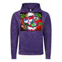 Cloud Purple dominican republic  leopard Vintage Hoodie - AdoDesignShop