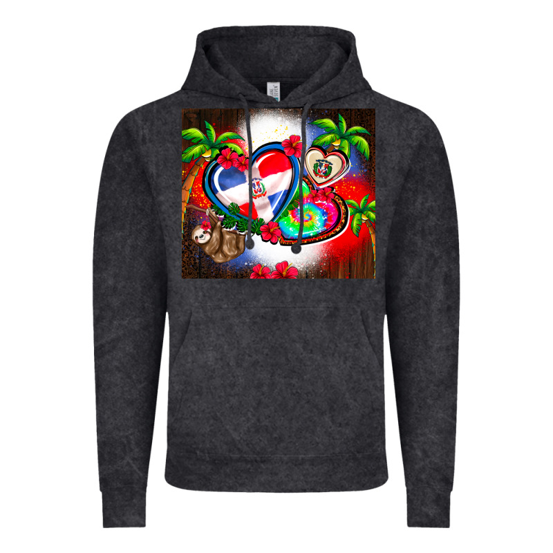 Dominican Republic  Leopard Vintage Hoodie by AdoDesignShop | Teevron