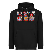 Black baseball gnome Heavyweight Hoodie - texasbilliewilder