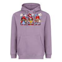 Lavender baseball gnome Heavyweight Hoodie - texasbilliewilder