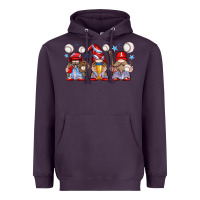Plum baseball gnome Heavyweight Hoodie - texasbilliewilder