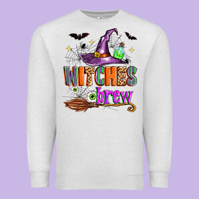 Witches Brew Premium Sweatshirt Designed By Zillion Design Studio