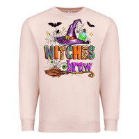 Pale Pink witches brew Premium Sweatshirt - Zillion Design Studio