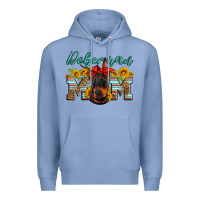 Colony Blue doberman mom Premium Hoodie - Artiststas
