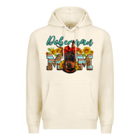 Tofu doberman mom Premium Hoodie - Artiststas