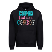 Black cupid find me a cowboy Urban Hoodie - AdoDesignShop