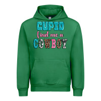 Emerald cupid find me a cowboy Urban Hoodie - AdoDesignShop