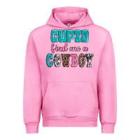 Fuchsia Pink cupid find me a cowboy Urban Hoodie - AdoDesignShop